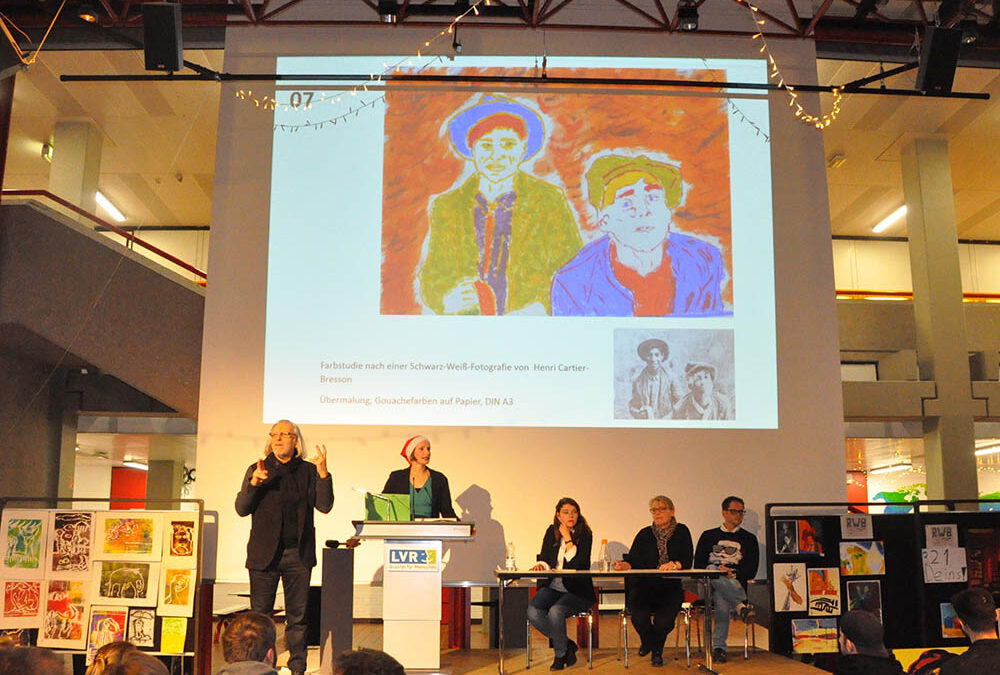 RWB Essen – Kunstauktion 2018 – Die Kunstwerke werden präsentiert.