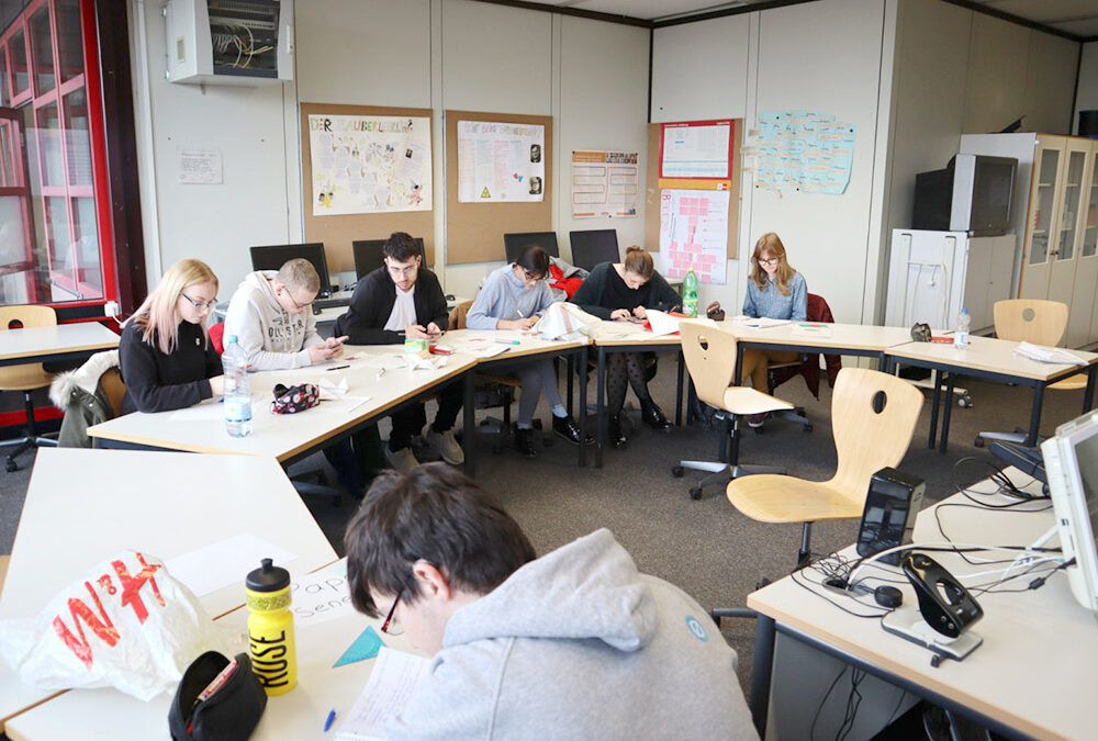 RWB Essen – GL-Projekttag 13er Klassen – Arbeit in den Gruppen