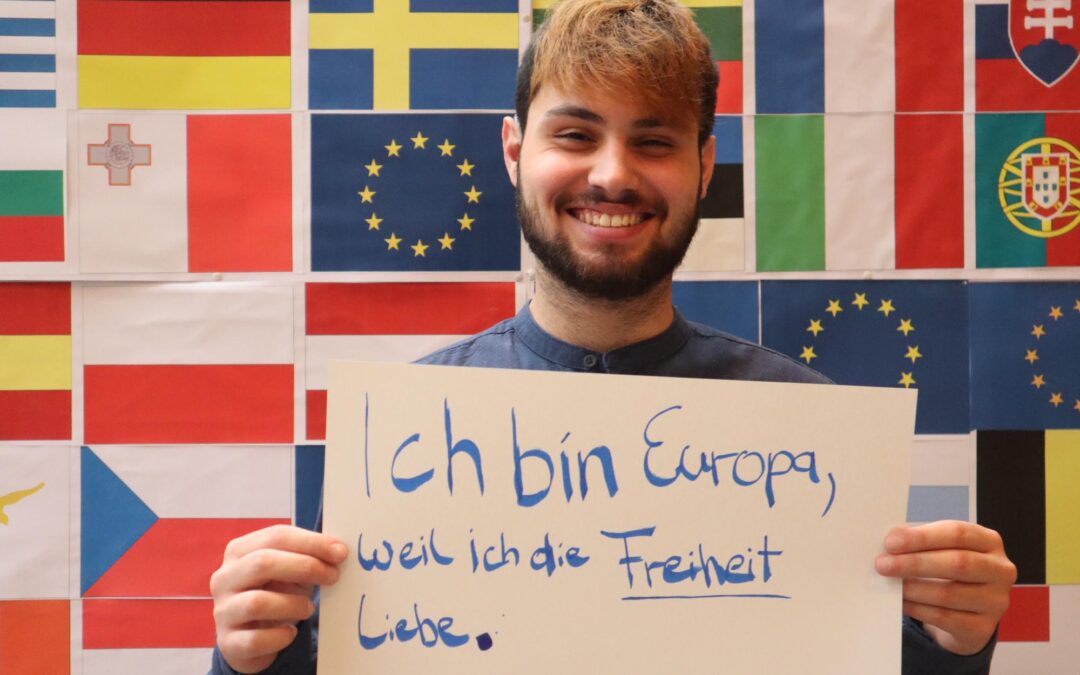 RWB Essen – RWB Europa Aktion – Fotoaktion „Ich bin Europa, weil…“