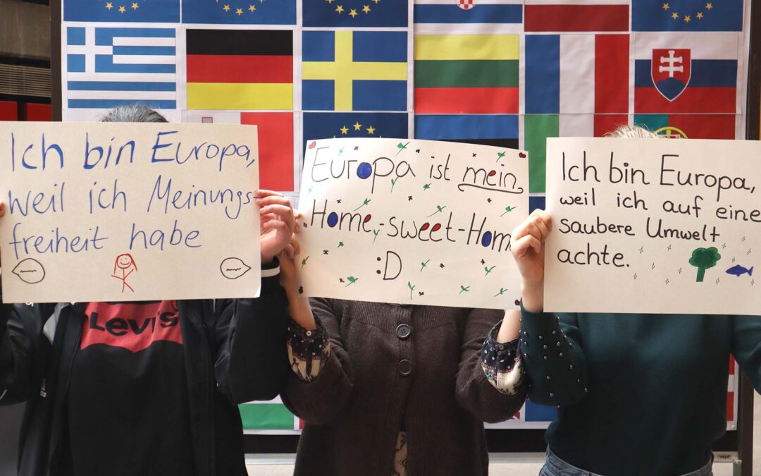 RWB Essen – RWB Europa Aktion – Fotoaktion „Ich bin Europa, weil…“