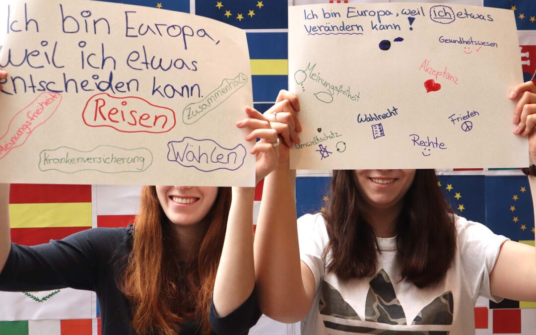 RWB Essen – RWB Europa Aktion – Fotoaktion „Ich bin Europa, weil…“