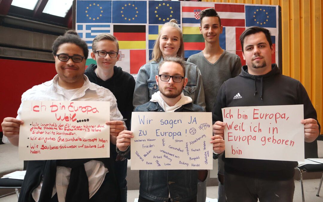 RWB Essen – RWB Europa Aktion – Fotoaktion „Ich bin Europa, weil…“