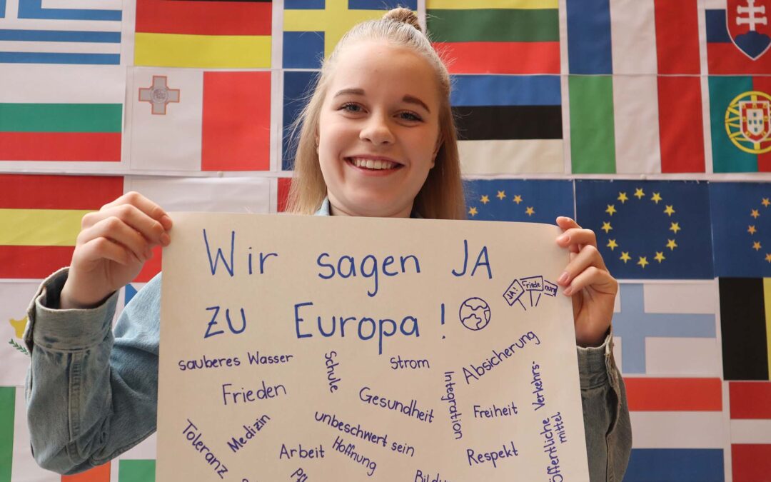 RWB Essen – RWB Europa Aktion – Fotoaktion „Ich bin Europa, weil…“