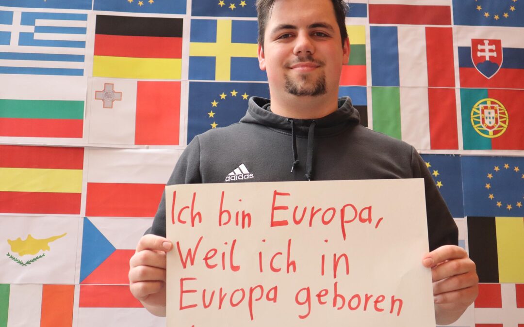 RWB Essen – RWB Europa Aktion – Fotoaktion „Ich bin Europa, weil…“