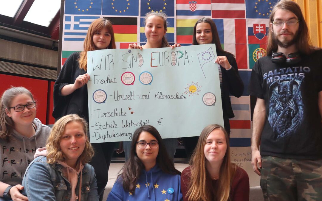 RWB Essen – RWB Europa Aktion – Fotoaktion „Ich bin Europa, weil…“