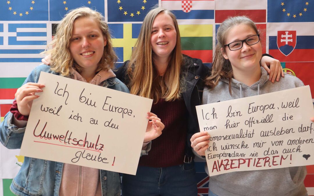 RWB Essen – RWB Europa Aktion – Fotoaktion „Ich bin Europa, weil…“
