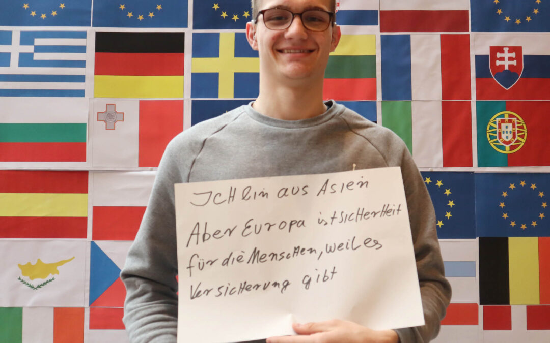 RWB Essen – RWB Europa Aktion – Fotoaktion „Ich bin Europa, weil…“