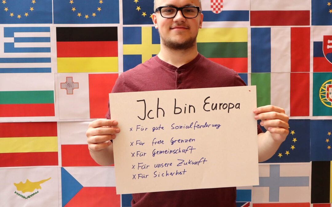 RWB Essen – RWB Europa Aktion – Fotoaktion „Ich bin Europa, weil…“