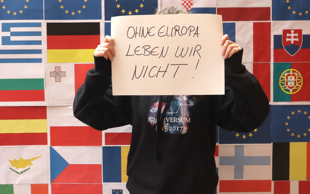 RWB Essen – RWB Europa Aktion – Fotoaktion „Ich bin Europa, weil…“