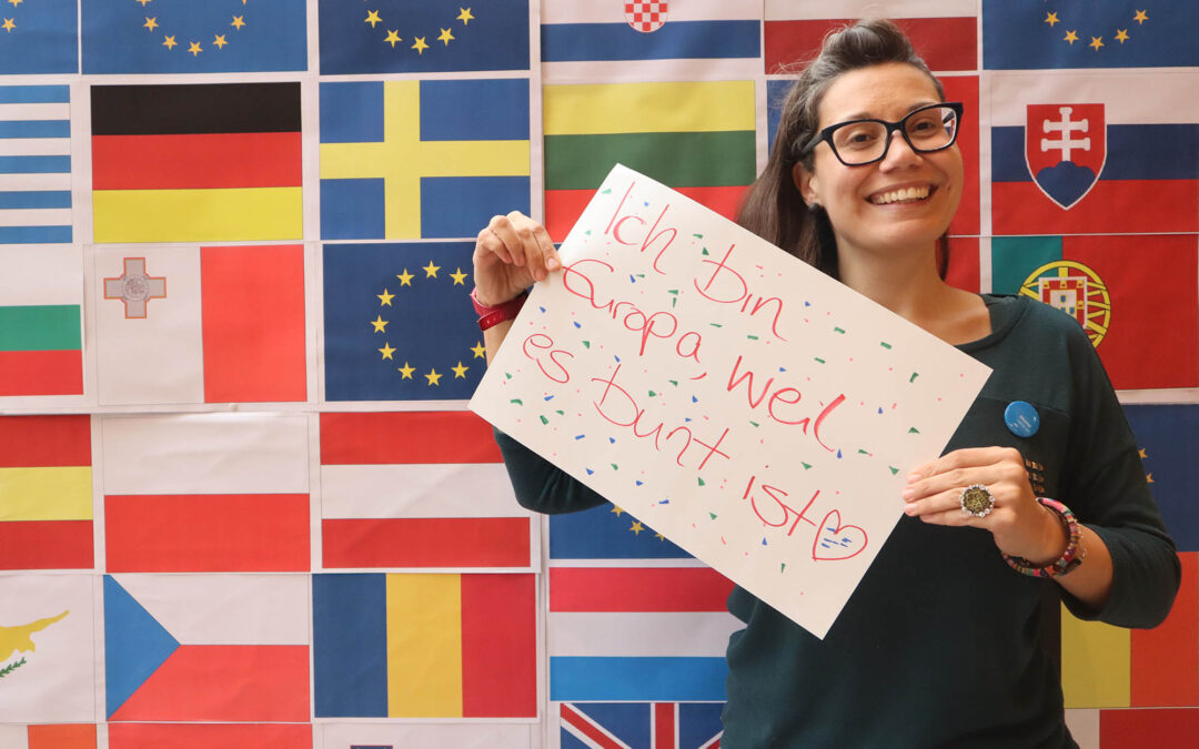 RWB Essen – RWB Europa Aktion – Fotoaktion „Ich bin Europa, weil…“