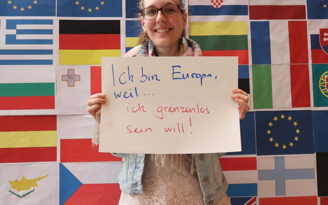 RWB Essen – RWB Europa Aktion – Fotoaktion „Ich bin Europa, weil…“