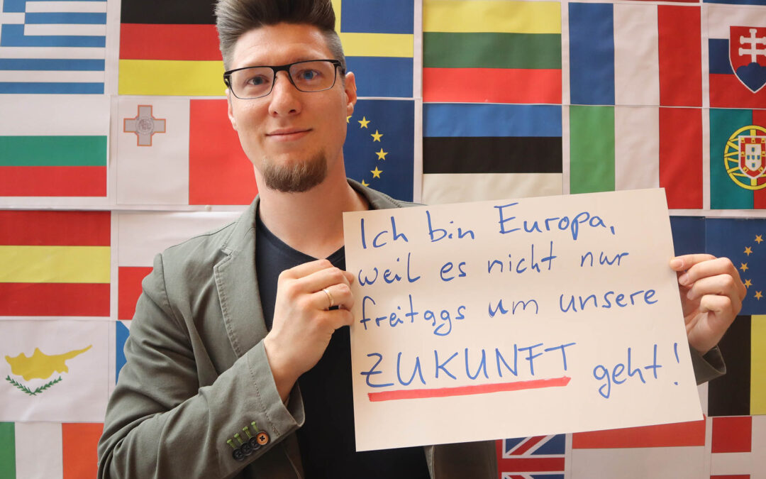 RWB Essen – RWB Europa Aktion – Fotoaktion „Ich bin Europa, weil…“