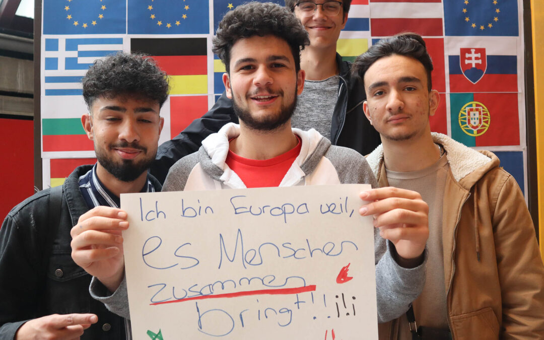 RWB Essen – RWB Europa Aktion – Fotoaktion „Ich bin Europa, weil…“