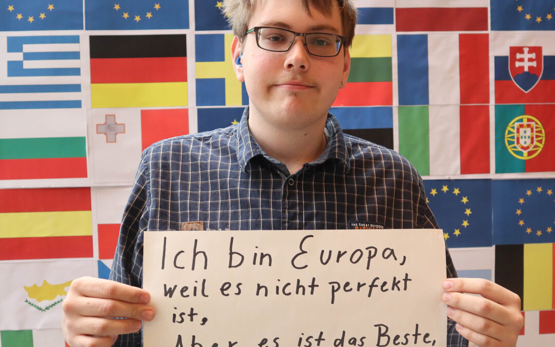 RWB Essen – RWB Europa Aktion – Fotoaktion „Ich bin Europa, weil…“