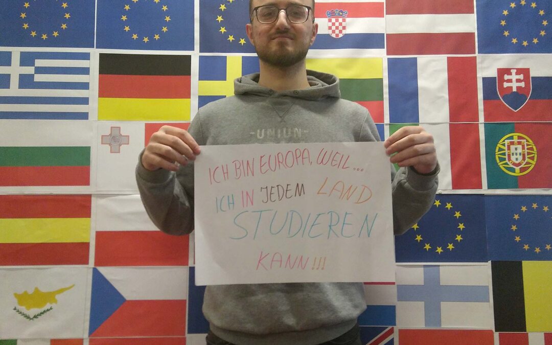 RWB Essen – RWB Europa Aktion – Fotoaktion „Ich bin Europa, weil…“
