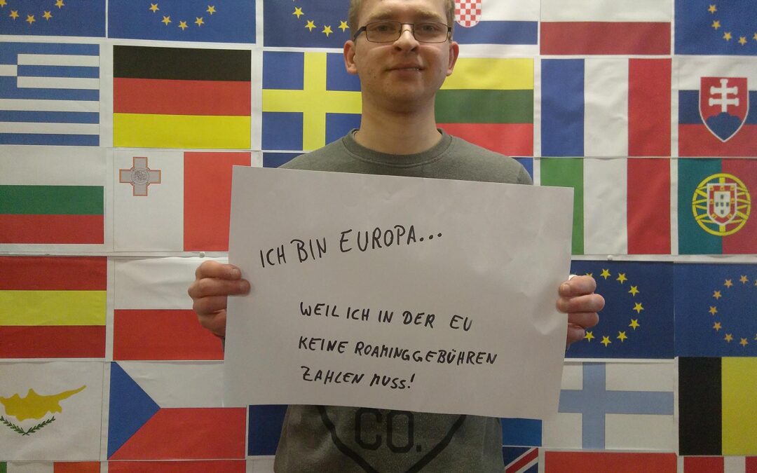 RWB Essen – RWB Europa Aktion – Fotoaktion „Ich bin Europa, weil…“