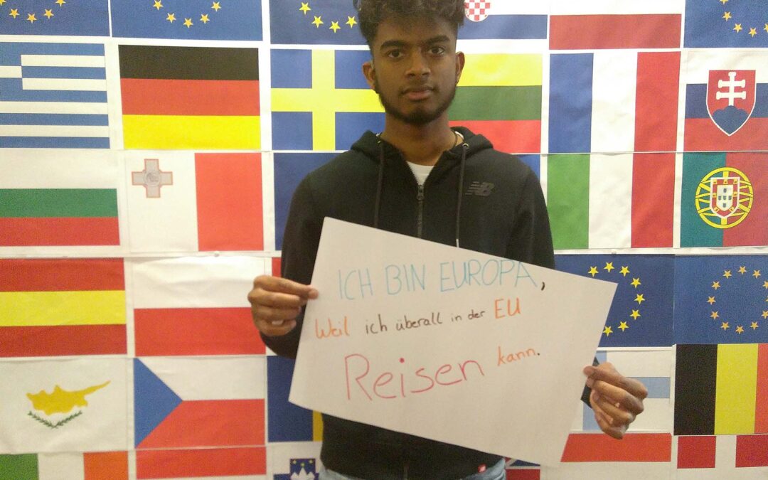 RWB Essen – RWB Europa Aktion – Fotoaktion „Ich bin Europa, weil…“