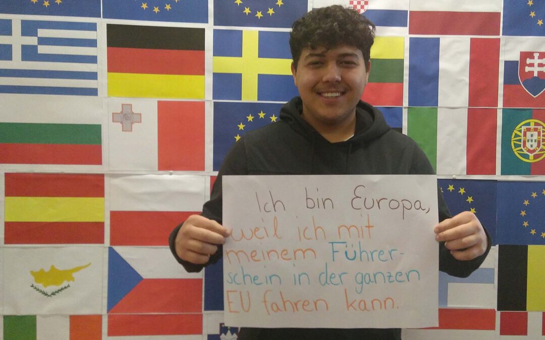 RWB Essen – RWB Europa Aktion – Fotoaktion „Ich bin Europa, weil…“