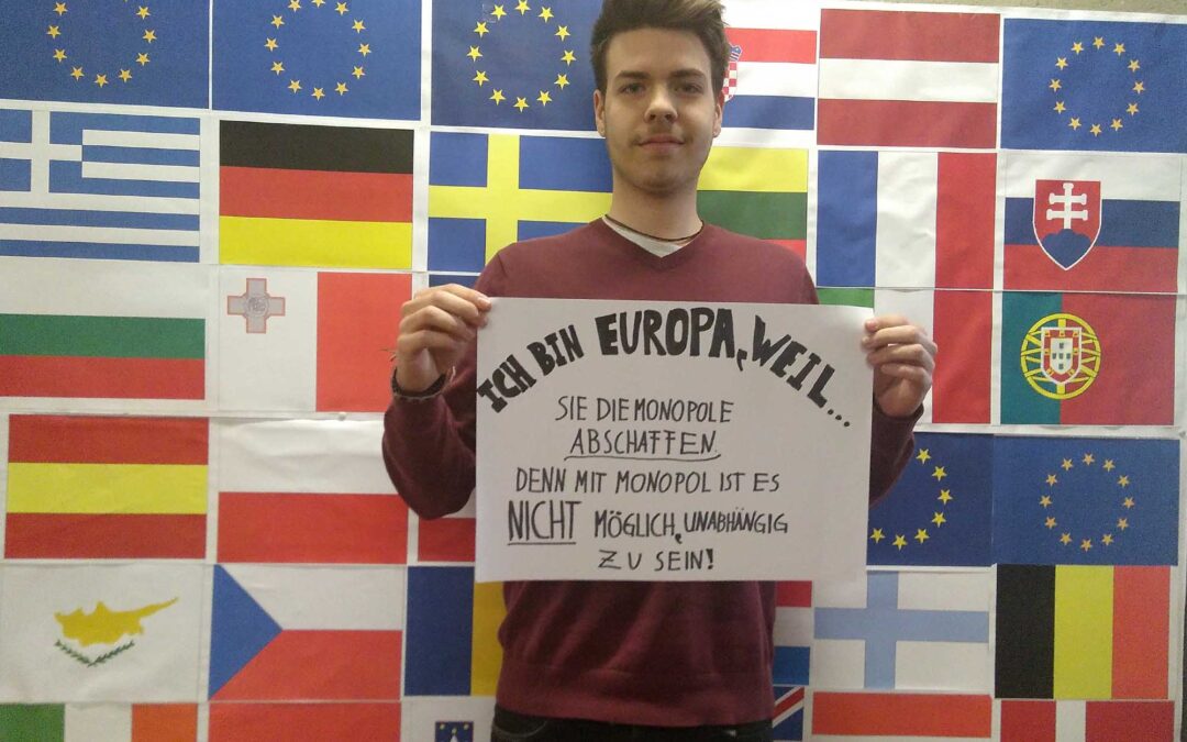 RWB Essen – RWB Europa Aktion – Fotoaktion „Ich bin Europa, weil…“