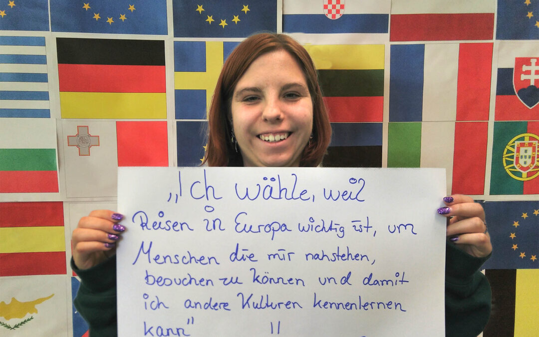 RWB Essen – RWB Europa Aktion – Fotoaktion „Ich bin Europa, weil…“