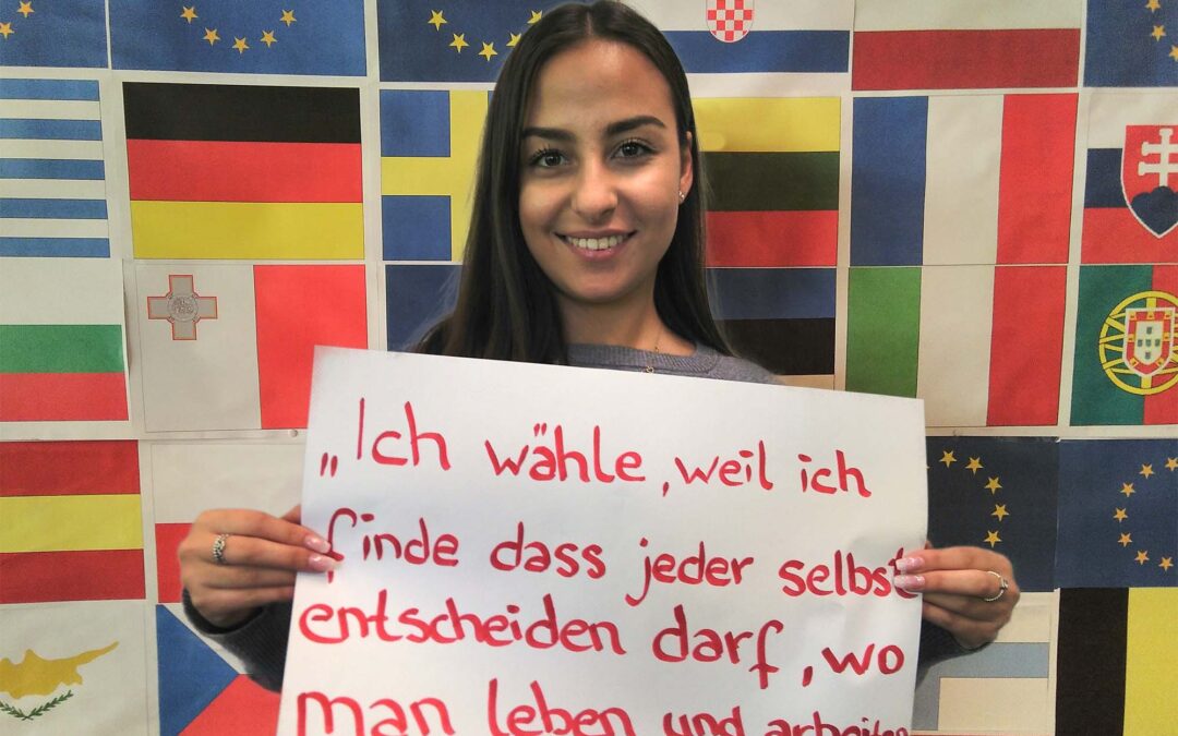 RWB Essen – RWB Europa Aktion – Fotoaktion „Ich bin Europa, weil…“