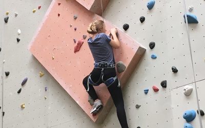 Besuch der Neoliet Kletterhalle