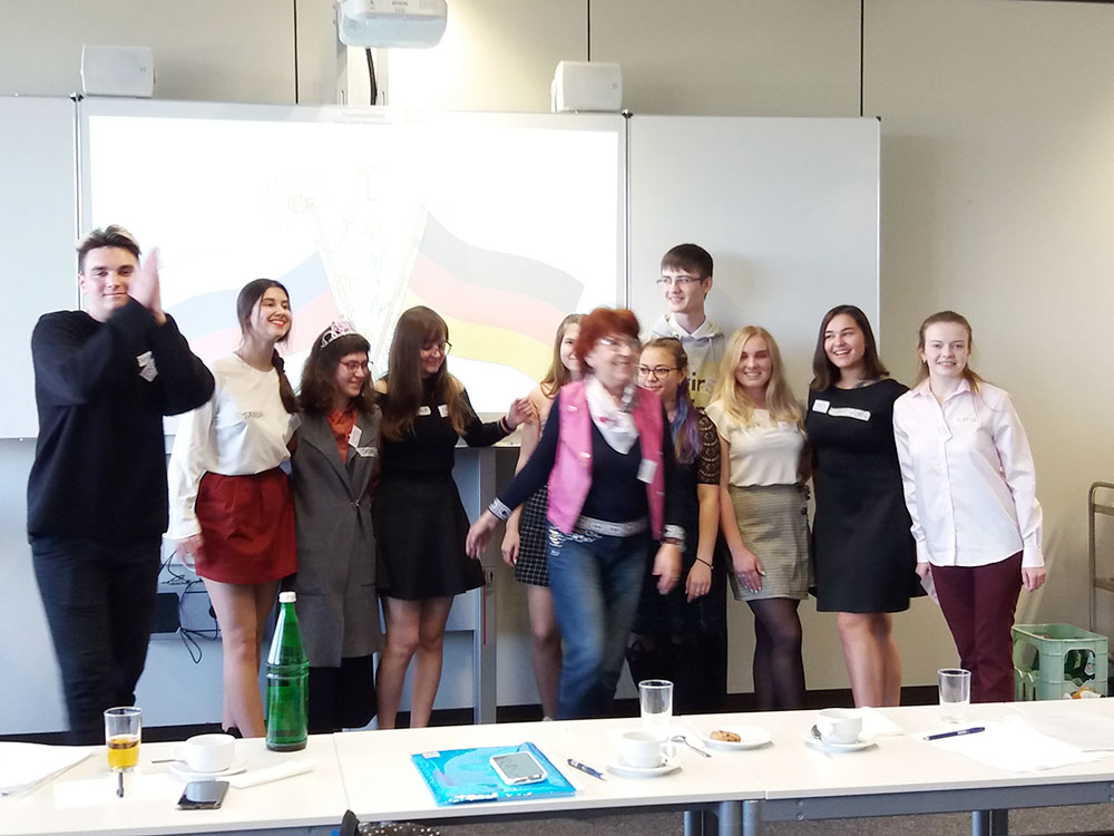 RWB Essen - Besuch aus Nischni Nowgorod - Die russische Studentengruppe überrascht mit einem tollen Programm.