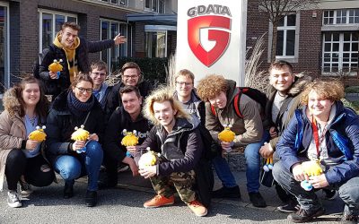 Exkursion zu „G Data“ in Bochum
