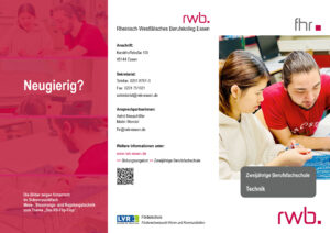 RWB Essen - Infoflyer FHR Technik - Vorschaubild