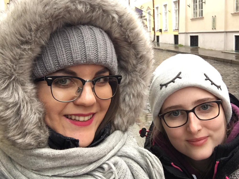RWB Essen - Erasmus+ Praktikum im Ausland - Lejla und Johanna bei einer Stadttour durch Helsinki