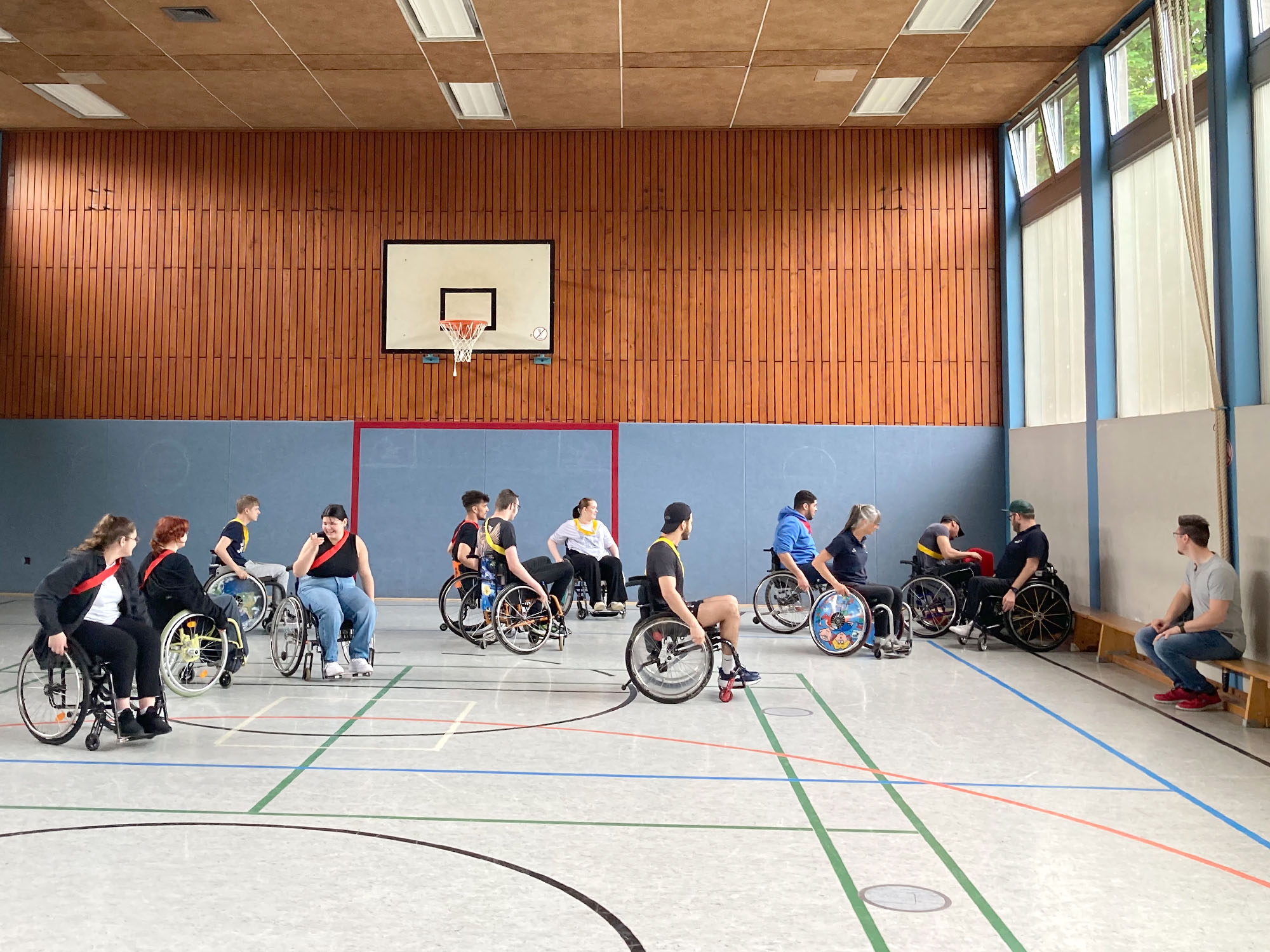 RWB Essen - Projekt "Rollstuhlsport bewegt Schule"