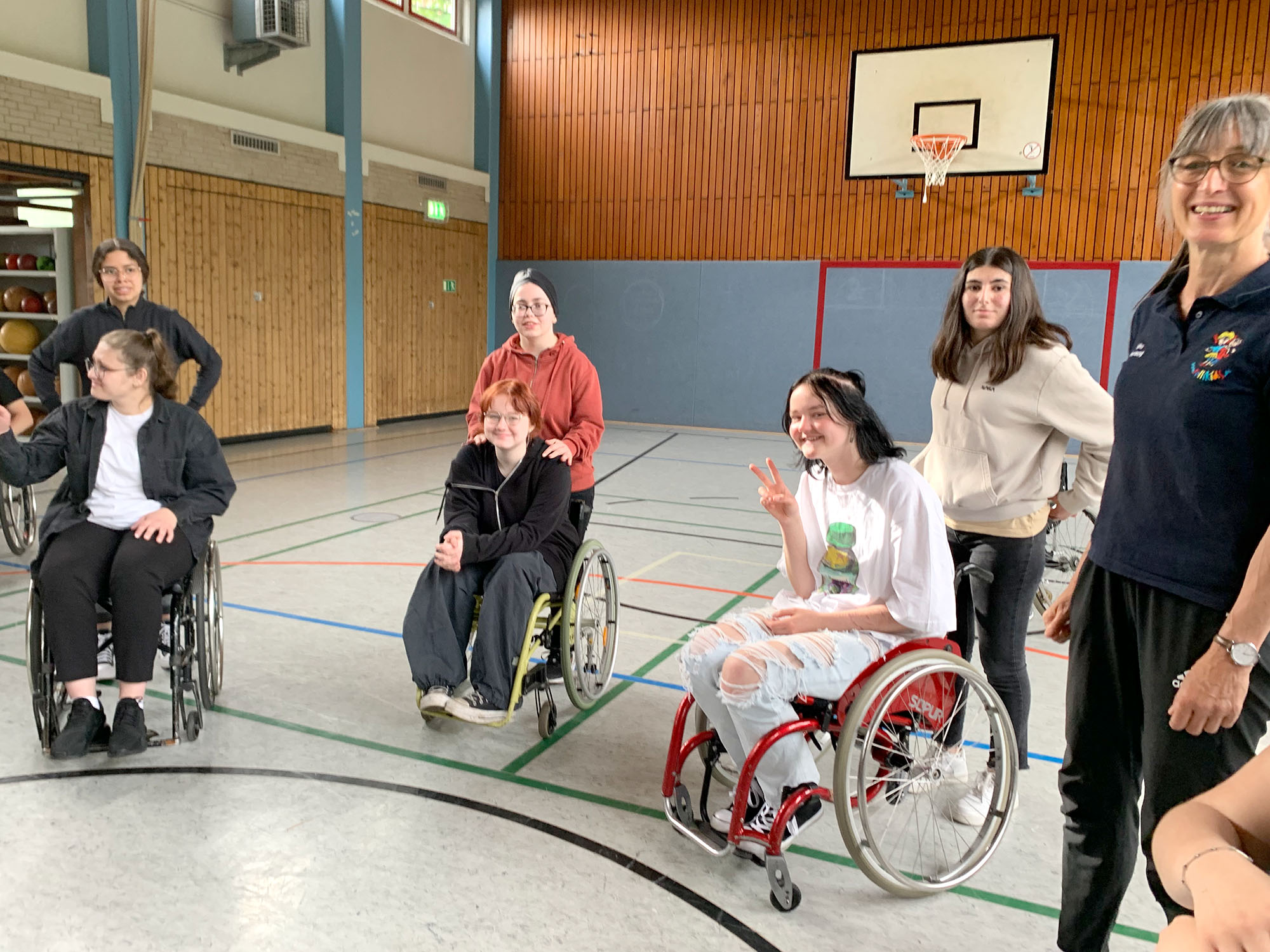 RWB Essen - Projekt "Rollstuhlsport bewegt Schule"