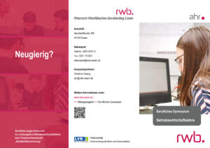 RWB Essen - Infoflyer-AHR-Betriebswirtschaftslehre-Vorschaubild-2023