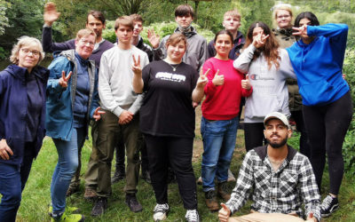 Erlebnispädagogischer Tag im Wald