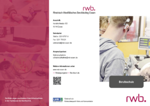 RWB Essen - Infoflyer-Berufsschule-Vorschaubild-2023