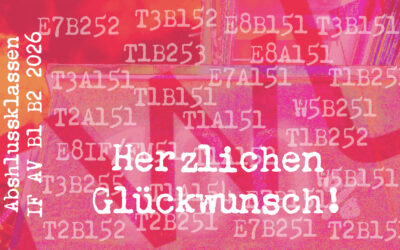 Entlassfeiern für die AV- und B-Klassen 2026